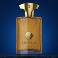 Royal Amber Glow (Amber liquid with jewel-encrusted gold cap)
