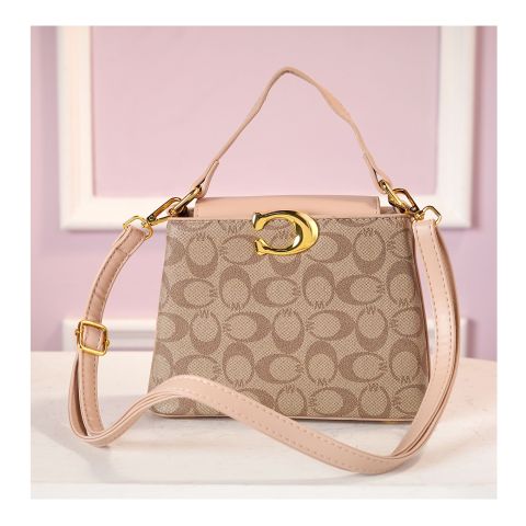 SJ Women's Hand Bag, Khakhi, 2078B